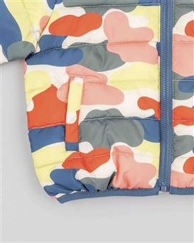 GIUBBOTTO MULTICOLOR CON CAPPUCCIO LOSAN