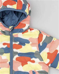 GIUBBOTTO MULTICOLOR CON CAPPUCCIO LOSAN